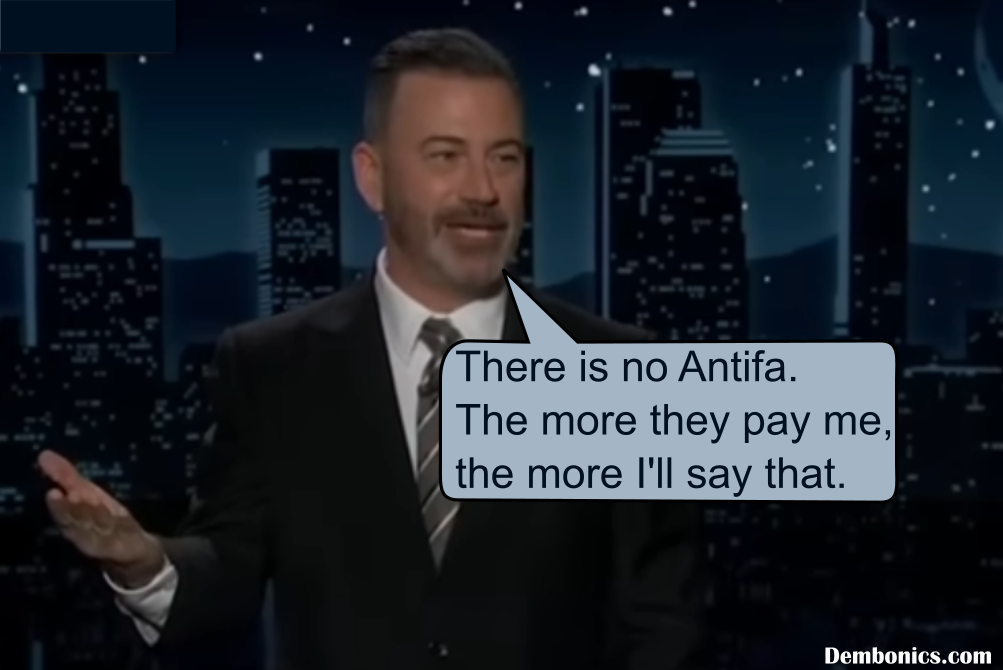 Kimmel Says No Antifa