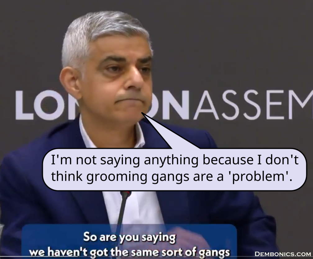 Sadiq Kahn Grooming Gangs
